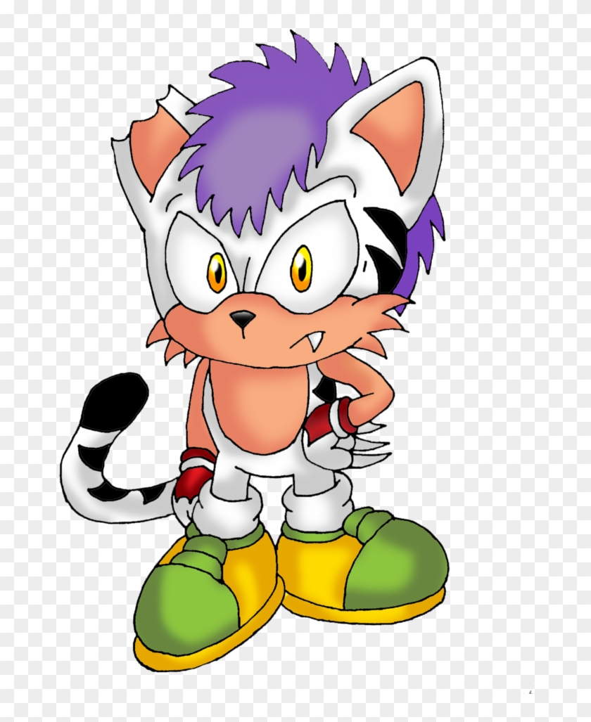 Max The White Tiger By Seltzur The Hedgehog - Cartoon #767280