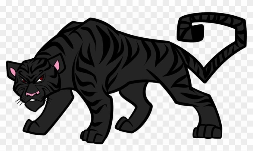 tiger clipart black