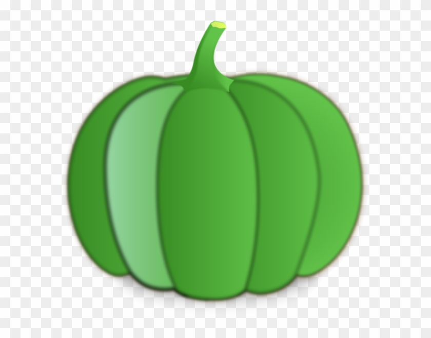 Green Pumpkin Clipart - Clip Art Green Pumpkin #767370