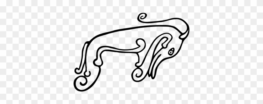 The Pictish Beast, By Far The Most Common Animal Depiction - Pictish Beast #767461