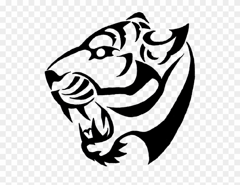 Tiger - Simple Tiger Tattoo Designs #767514