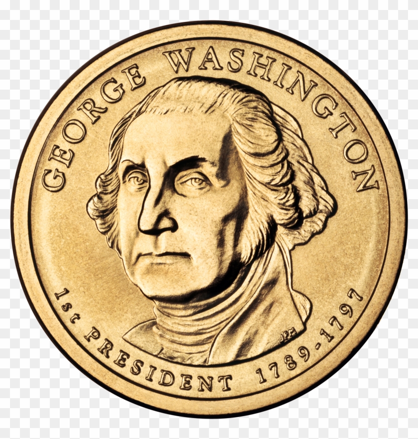 George Washington Presidential One Dollar Coin - George Washington 1 Dollar Coin #767565