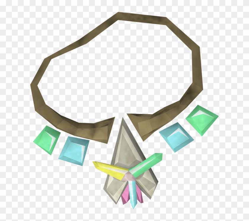 Bright Inspiration Emerald Necklace Runescape 2007 - Runescape Necklaces #767773