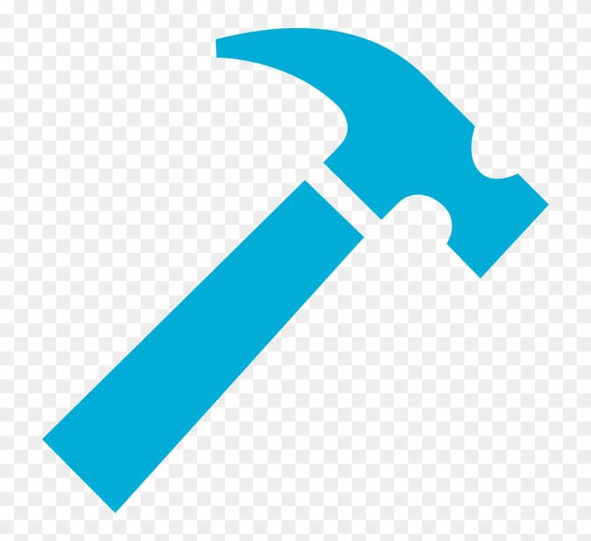 Hfh Icon Hammer Blue - Habitat For Humanity Hammer #767828