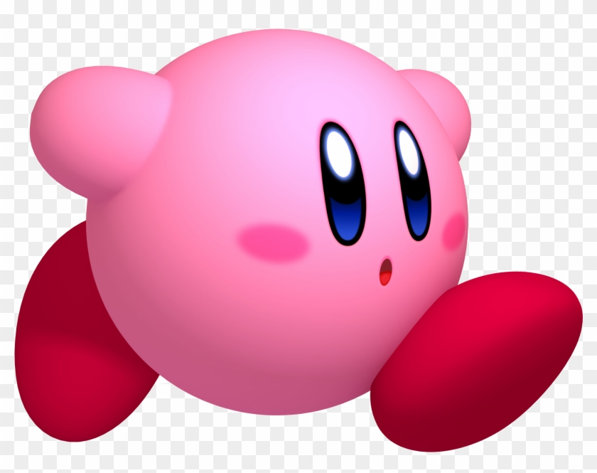 Kirby Render Art From Kirby's Return To Dream Land - Kirby's Adventure Wii Kirby #767842