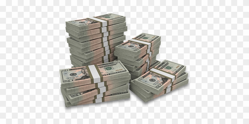 Stacks Of Money Transparent Background For Kids - Paper Money Stacks Png #767851