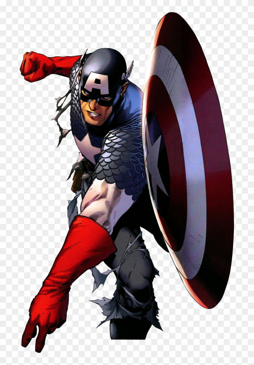 Captain America Superhero Marvel Comics Comic Book - Captain America Png Comic #767864