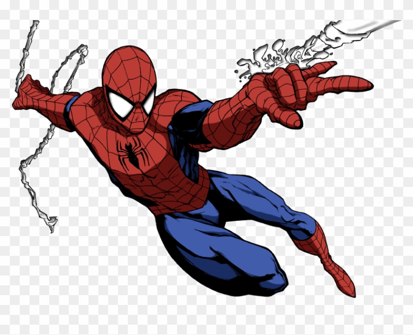 Spider-man Comic Book Comics Rendering Superhero - Spider Man Cartoon Png #767971