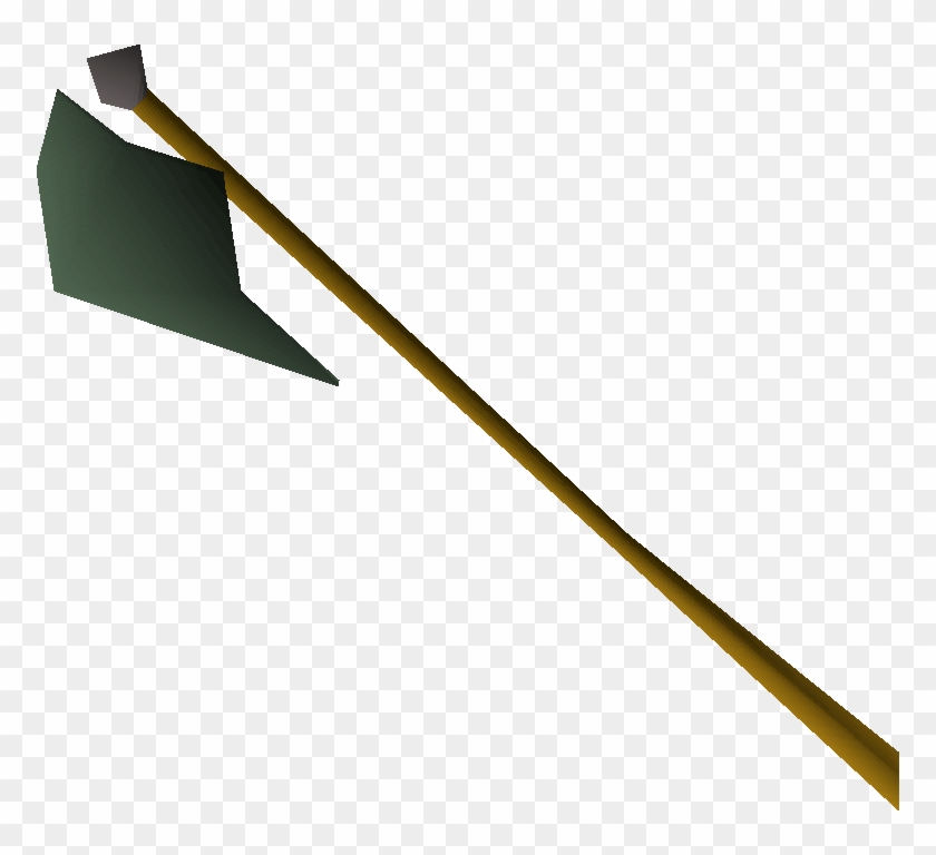 Adamant Halberd - Runescape Halberd #768013