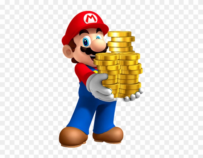 Traditionally I Would Put This Down To Nintendo's History - Mario Coin Stack #768022
