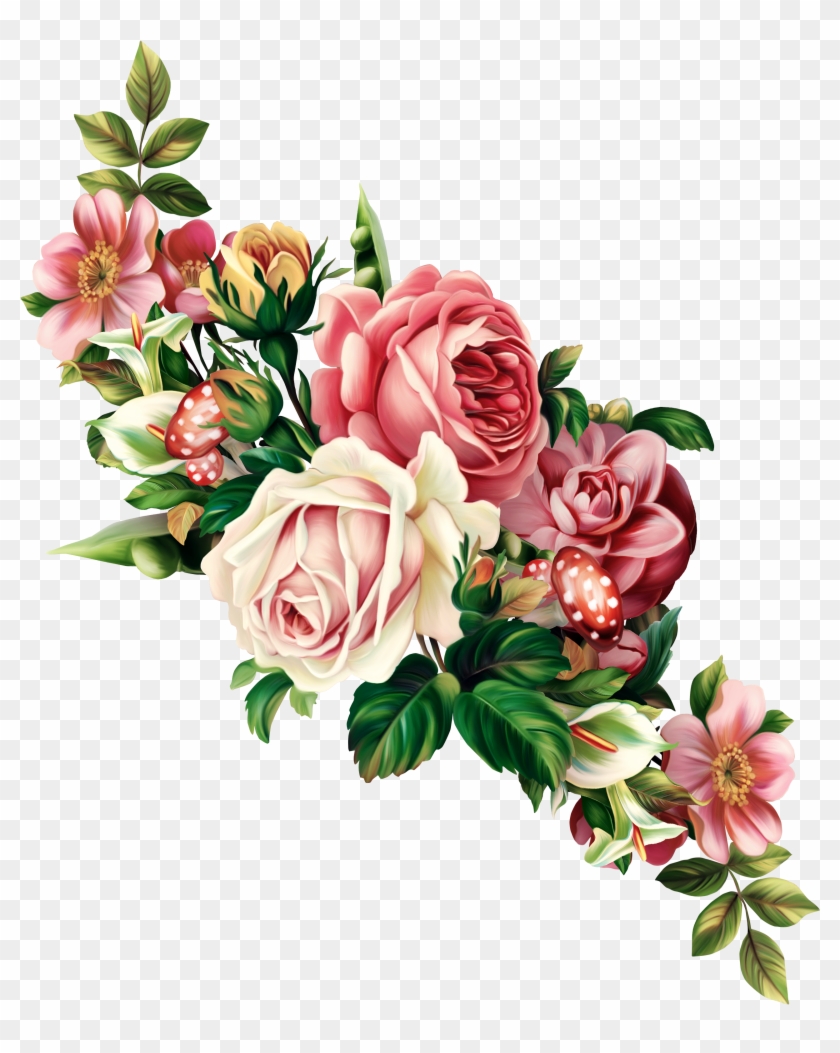 Discover - Vector Flower Bouquet Png #768033