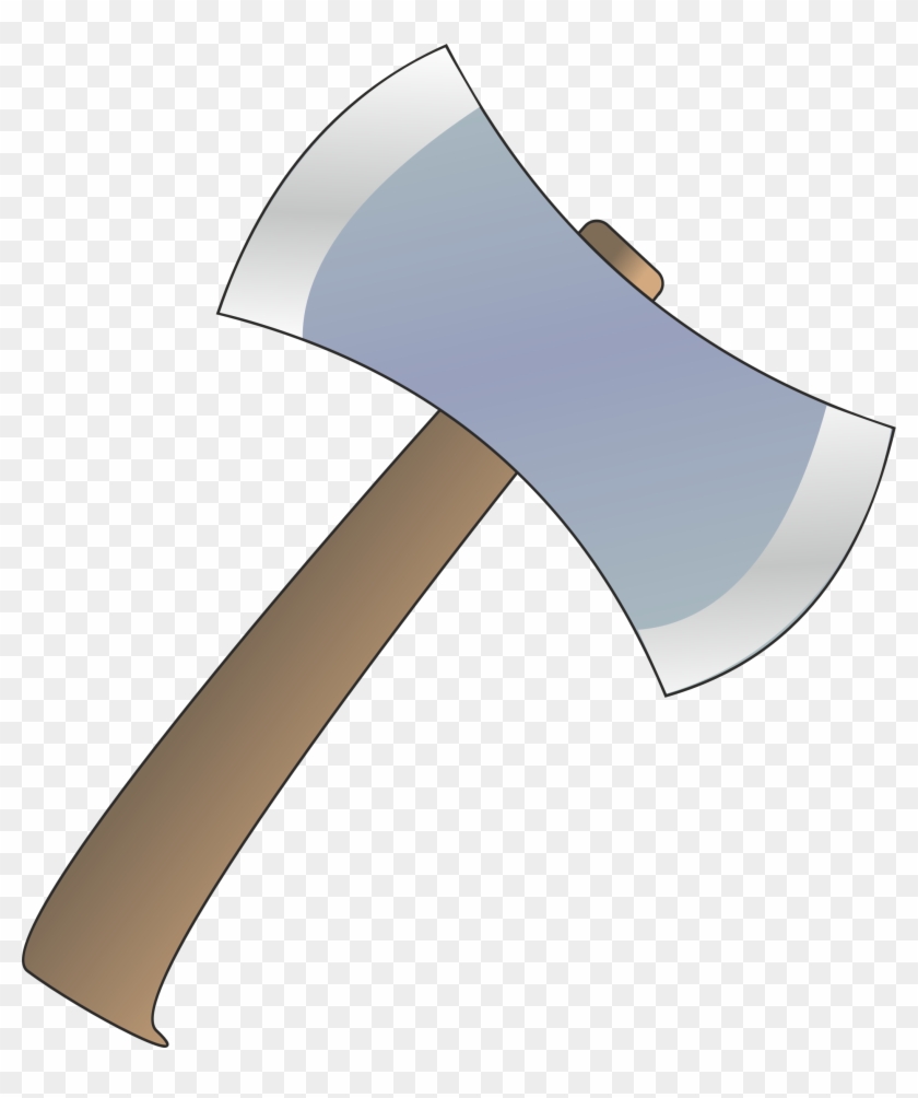 Big Image - Clipart Image Of An Axe #768051