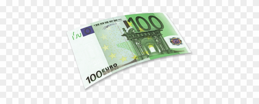 100 Euro Bill Png Clipart - Billet De 100 Euros #768049