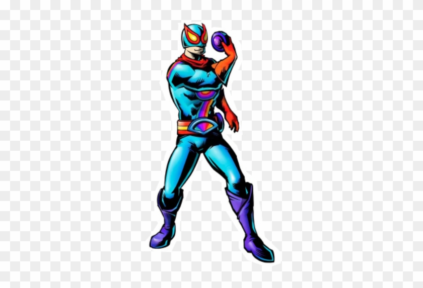 Also, The Never Released In The West Superhero - Super Smash Bros Captain Rainbow #768082