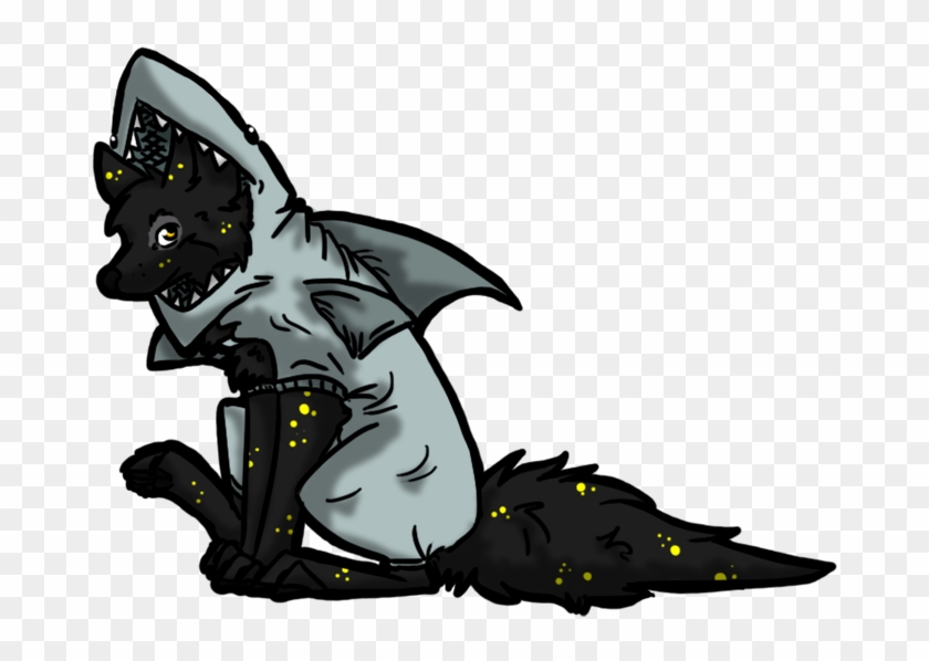 Beware The Firefly-shark By Blackwolfpaw - Cartoon #768104