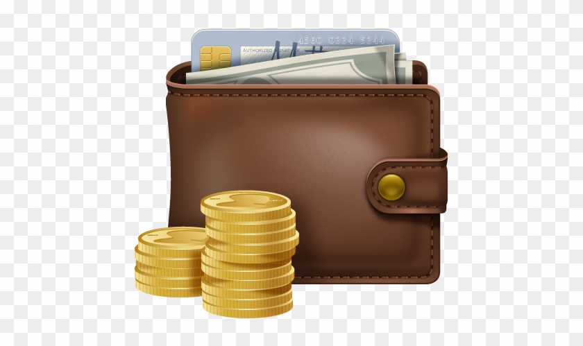 Wallet With Money Png Image - Money Wallet Png #768143