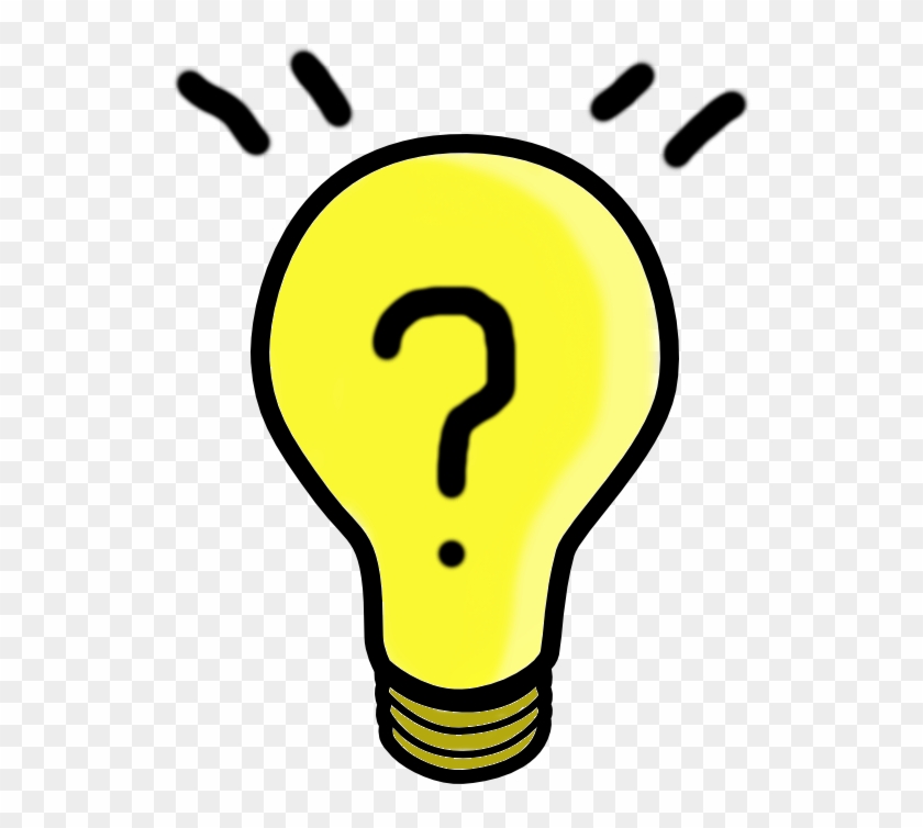 Have An Idea For This Space - Light Bulb Clip Art #768214