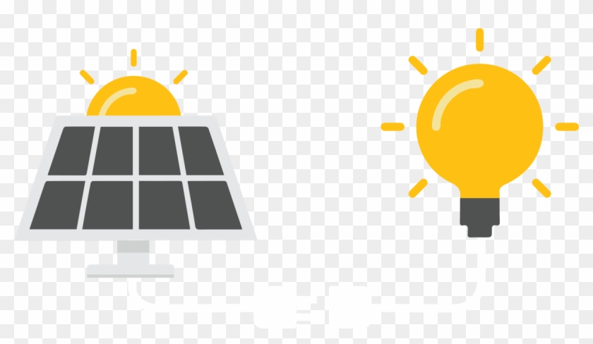 Incandescent Light Bulb Computer Icons Idea - Solar Energy Icon #768230