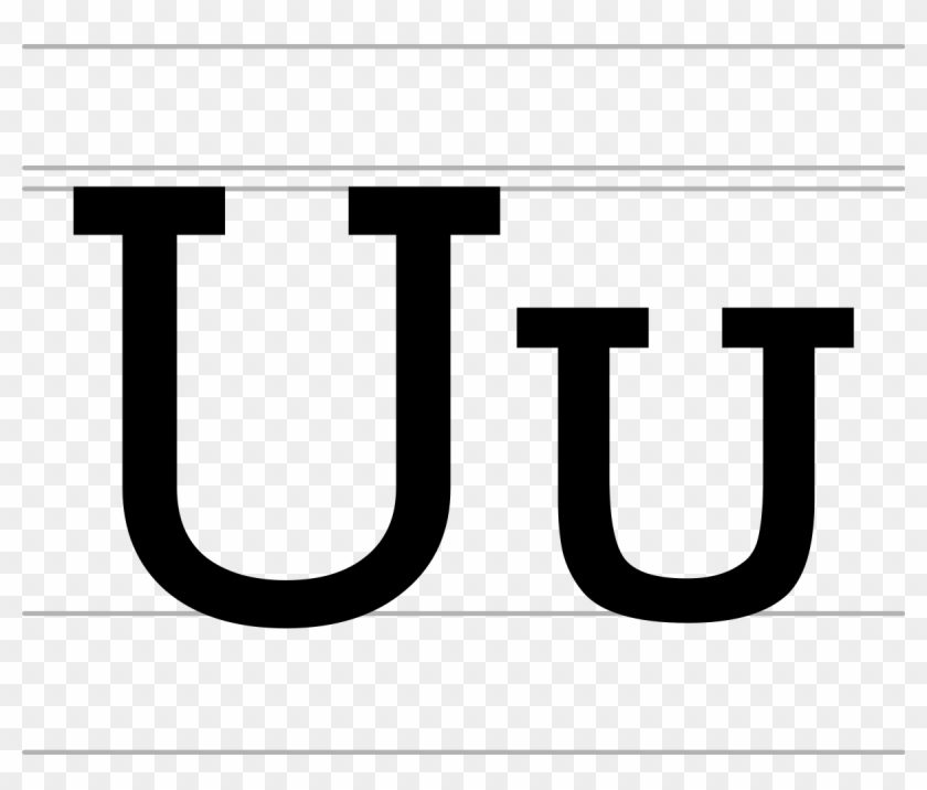 Greek Letter U - Upper And Lowercase U #768263