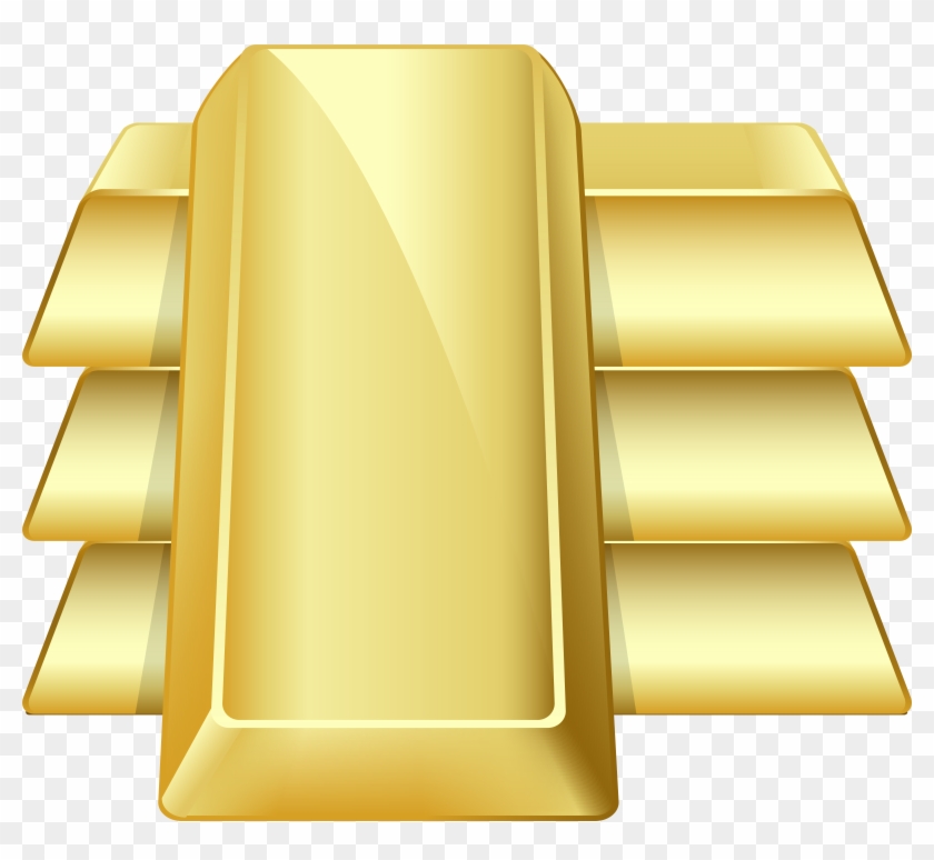 Gold Bars Transparent Png Clip Art Image - Gold Bars Transparent Png Clip Art Image #768283