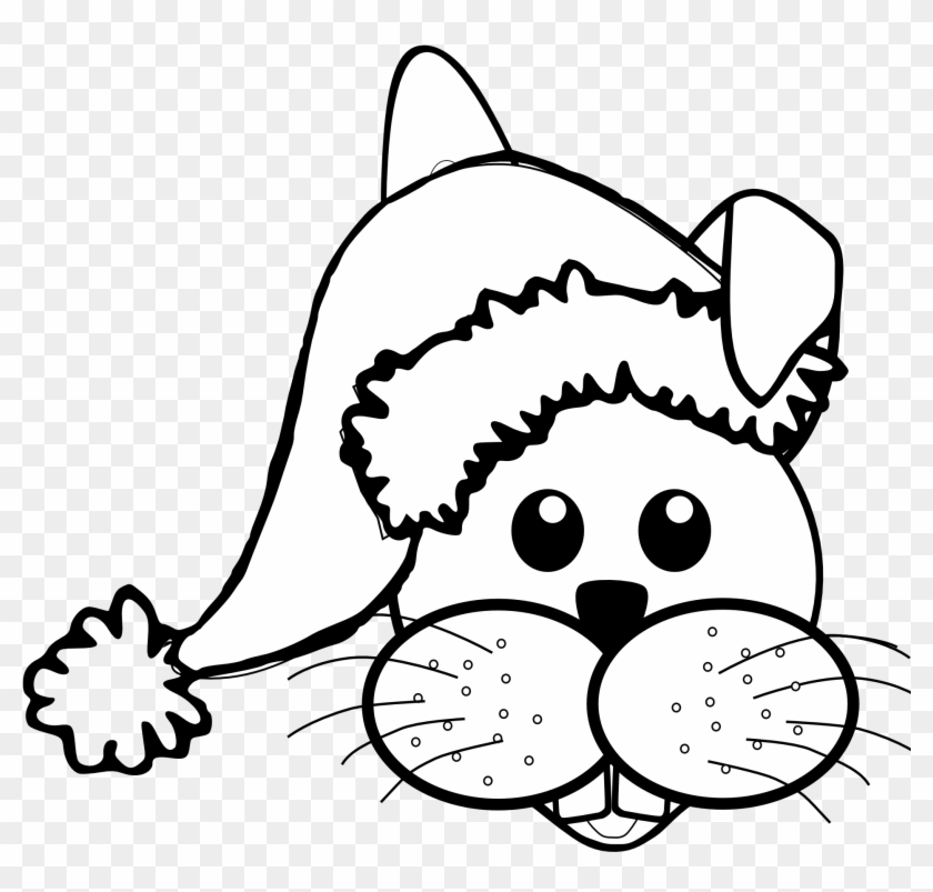 Drawn Santa Hat Christmas Clip Art - Christmas Hat #768289