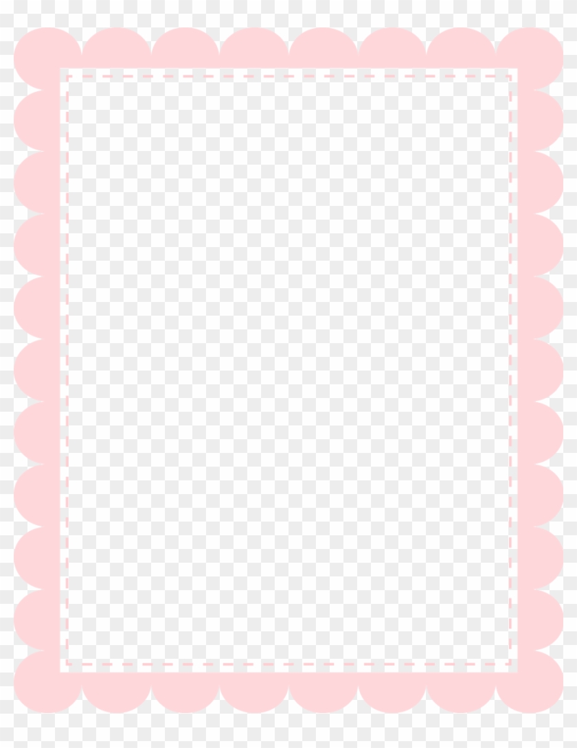 Clip Art - Pink Birthday Frame Png #768319