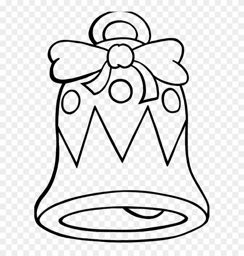 Belle Coloring Pages With Printable Bell Coloring Pages - Christmas Bell Coloring Page #768337