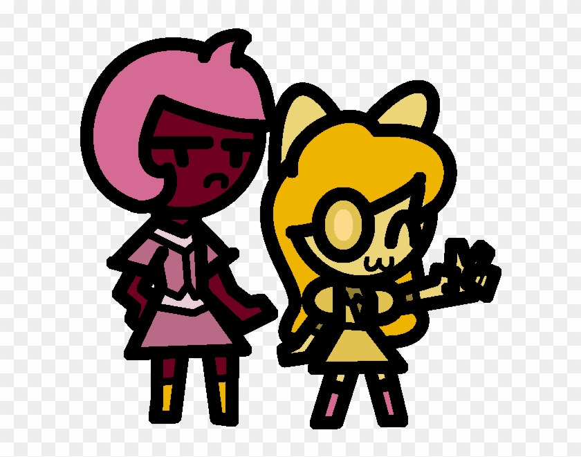 Cat's Eye Alongside Bixbite Made By Onyxsketch - Cartoon #768396