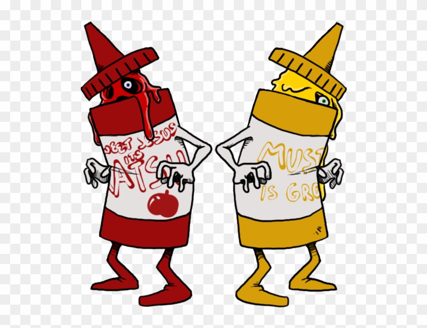 Ketchup And Mustard By Darkburraki - Ketchup And Mustard By Darkburraki #768455