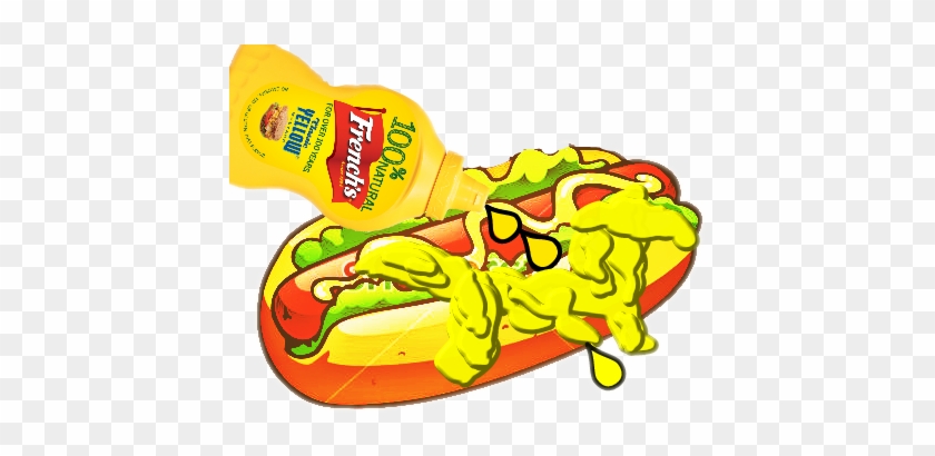 Stickers Hotdog Mustard Food Eating - French's Mustard #768484