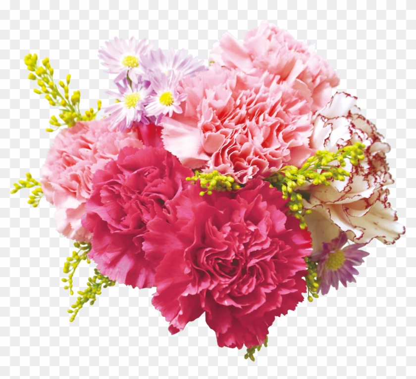 Flower Bouquet Carnation Floral Design Cut Flowers - Free Stock Flower In Png #768669