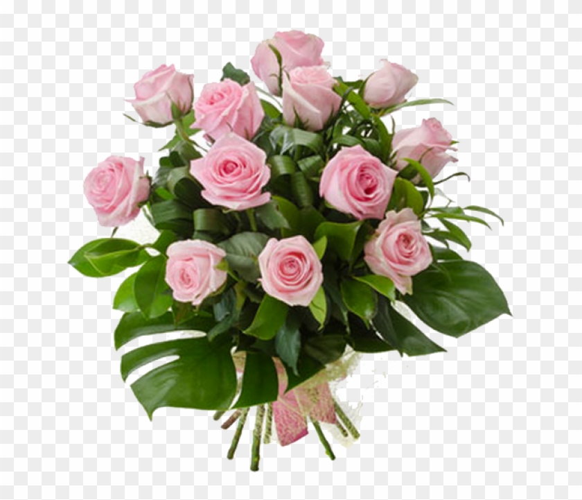 Pink Rose Png Clipart Image Best - Bouquet Of Pink Flowers #768670