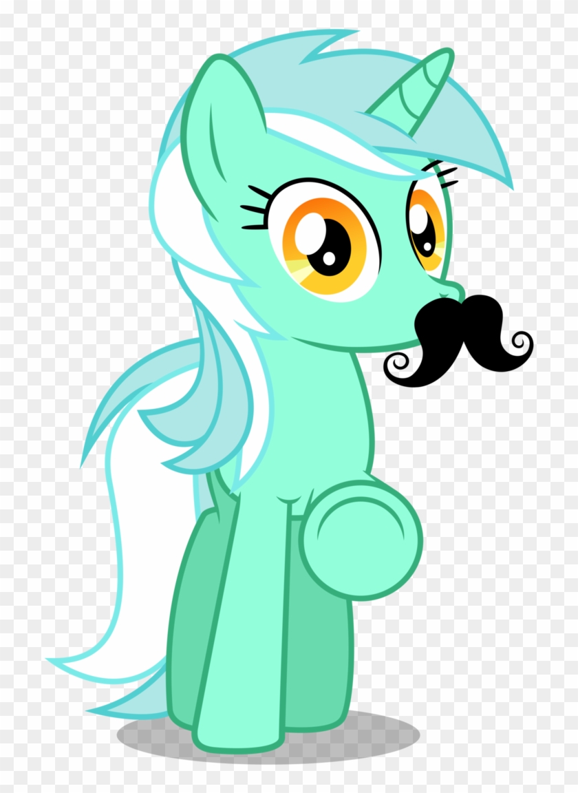 Mustache You Something By Caliazian - Lyra Mlp #768747