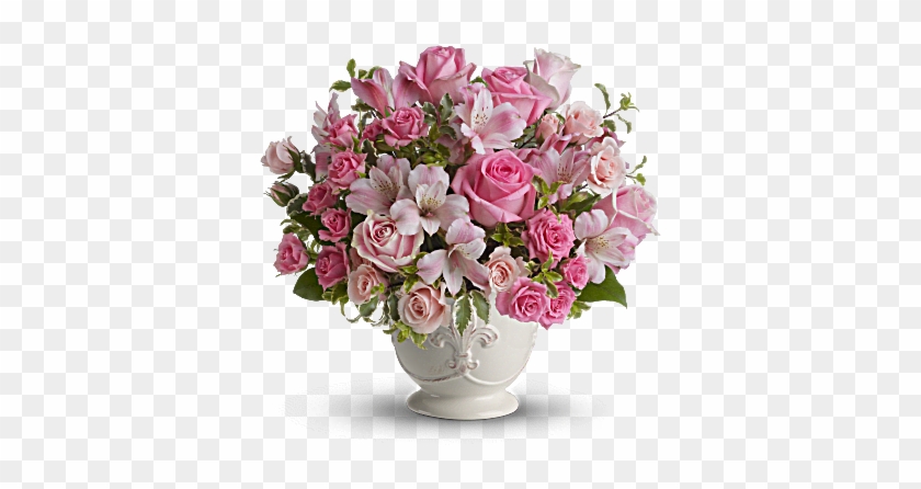 Teleflora's Pink Potpourri Bouquet With Roses Flower - Teleflora Pink Potpourri Bouquet #768767
