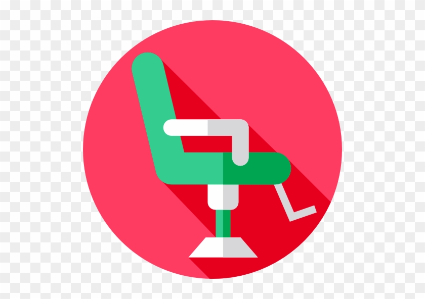 Barber Chair Free Icon - Circle #768792