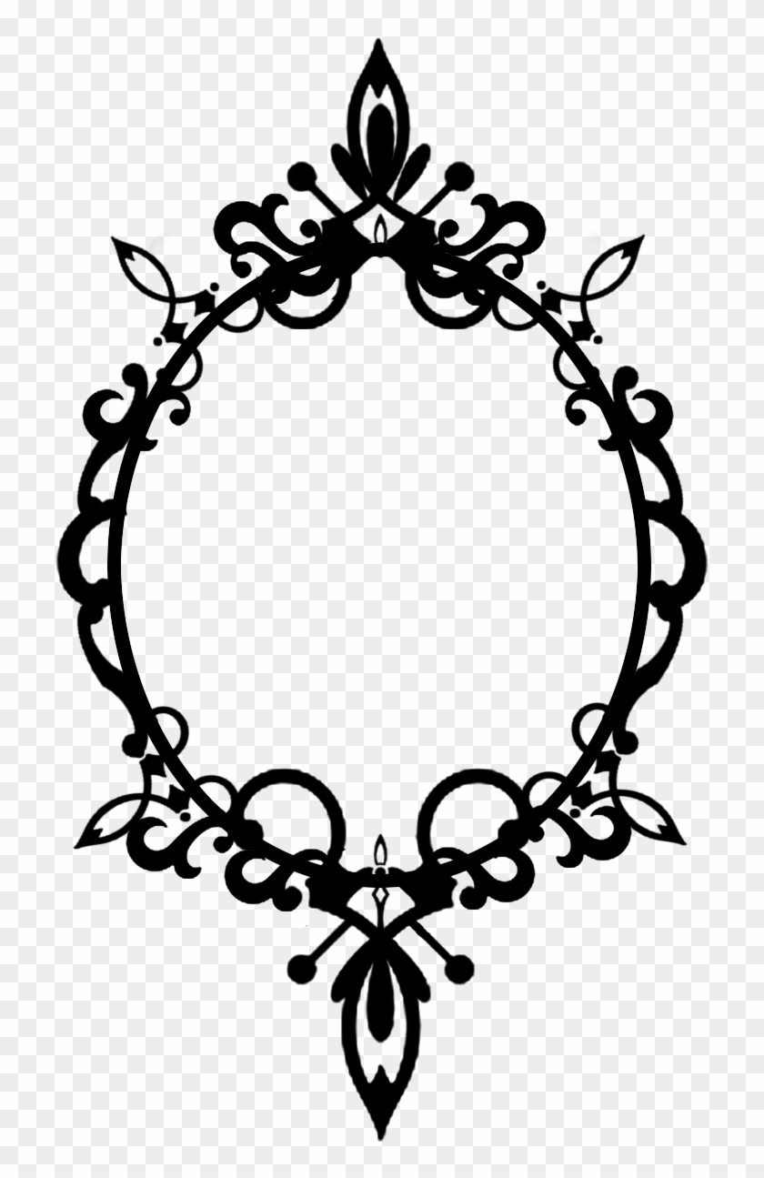 Vintage Oval Border Clip Art For Kids - Fancy Oval Frame Png #768801