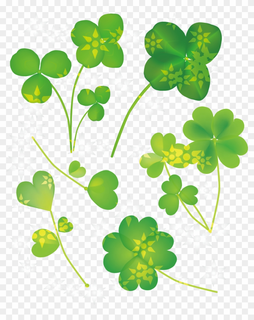 Four-leaf Clover Clip Art - Four-leaf Clover Clip Art #768948