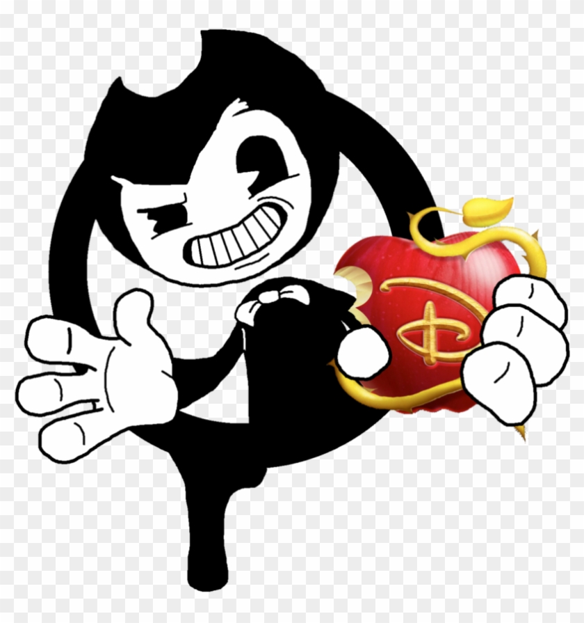 Bendy's Holding Descendant Apple By Stephen718 - Bendy With An Axe #768832