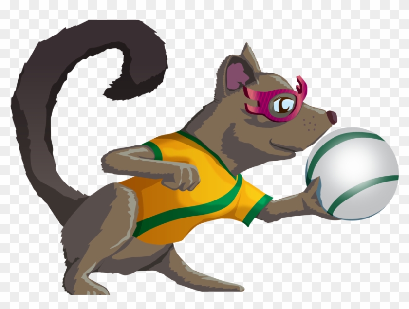 Australian Women's Fistball Team Reveal Mascot - Cartoon #768906