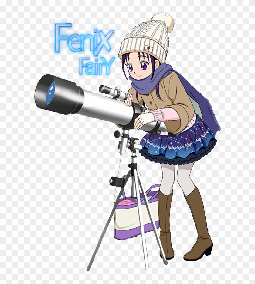Mai Whatching Stars By Fenixfairy2 - Cartoon #768919