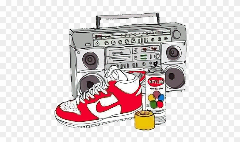 80s Retro Boombox Stereo Sneaker Spraypaispraypaint - Nike Hip Hop #769026
