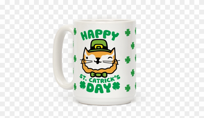 Omg I Lepre-cat Even - Happy St Catricks Day Mug Tshirt #769061