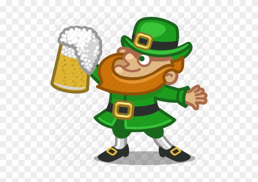 Beer, Drink, Ireland, Irish, Leprechaun, Person, Saint - St Patrick Day Icon #769102
