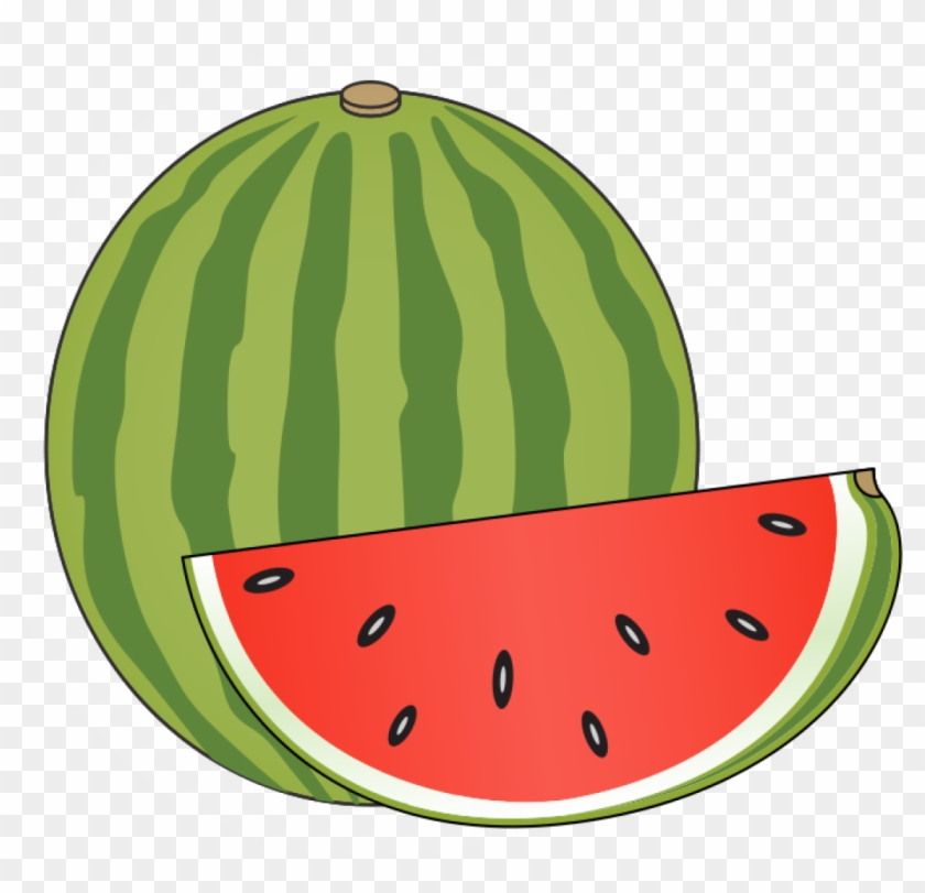 Watermelon Clipart Watermelon Clip Art Border Free - Water Melon Clipart #769140