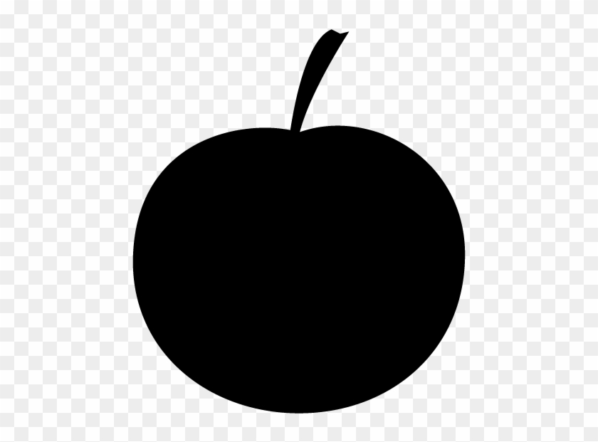 View All Images-1 - Apple Transparent Image Black #769156