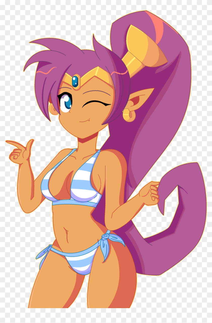 Shantae And The Pirate's Curse Shantae Pyjamas Bikini - Shantae #769183