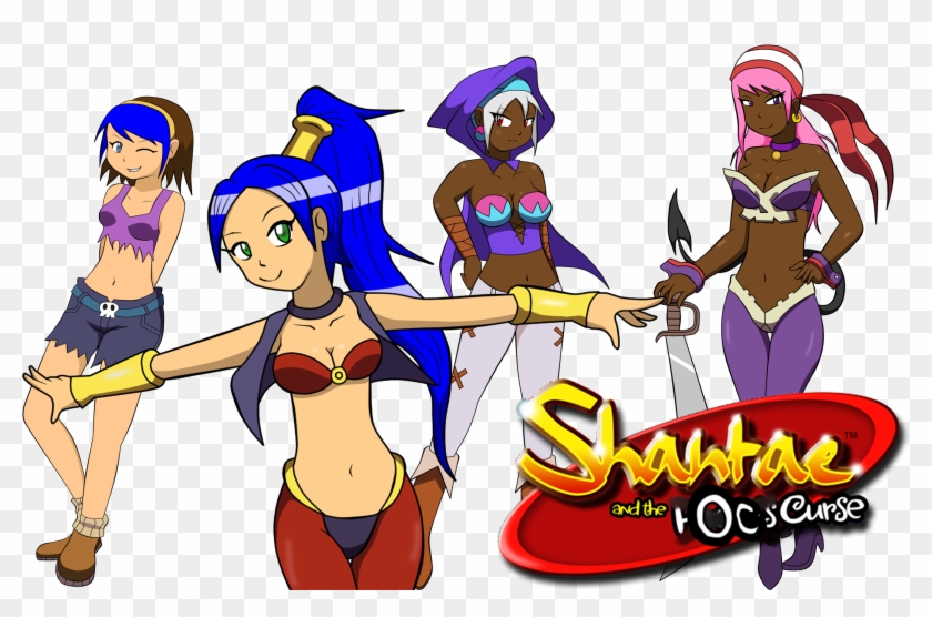 Finished My Contest Entry, My Oc's As The Female Cast - Shantae And The Pirate's Curse #769187