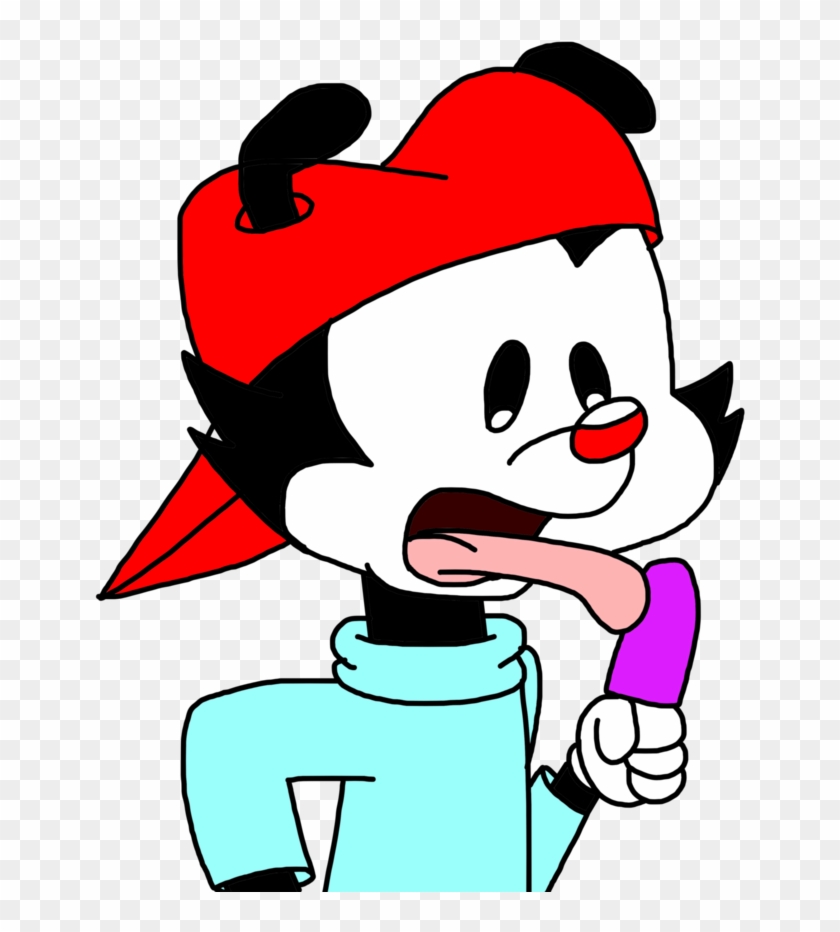 Wakko With Popsicle Stuck In Tongue By Marcospower1996 - Comics #769257