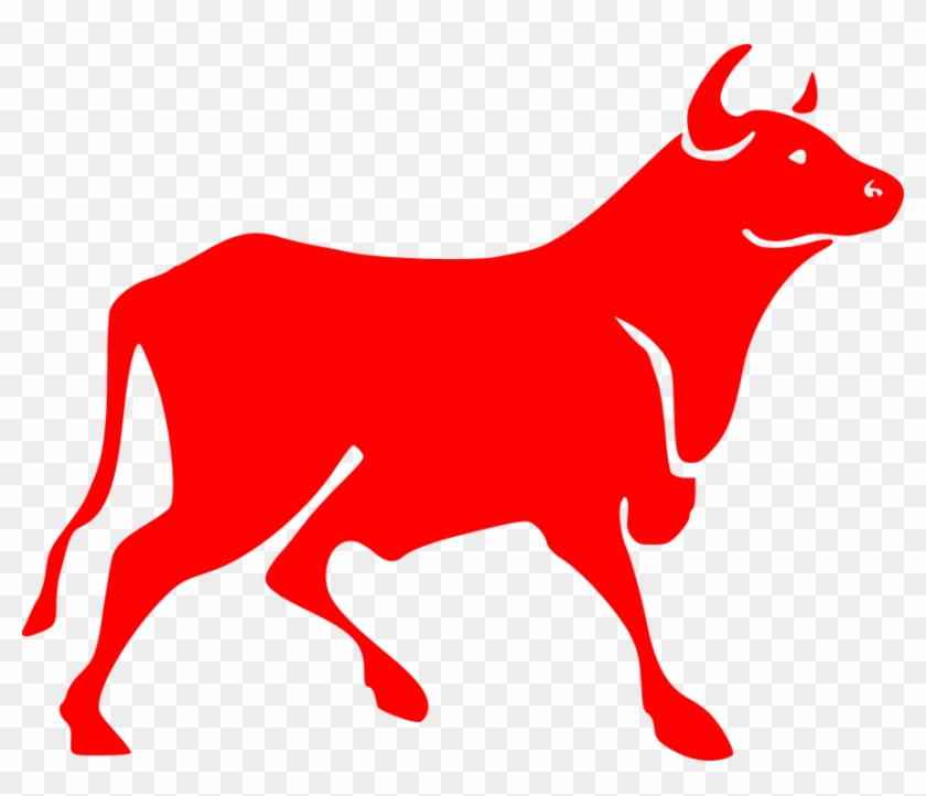 Red Cow Cliparts - Bull Clipart #769274
