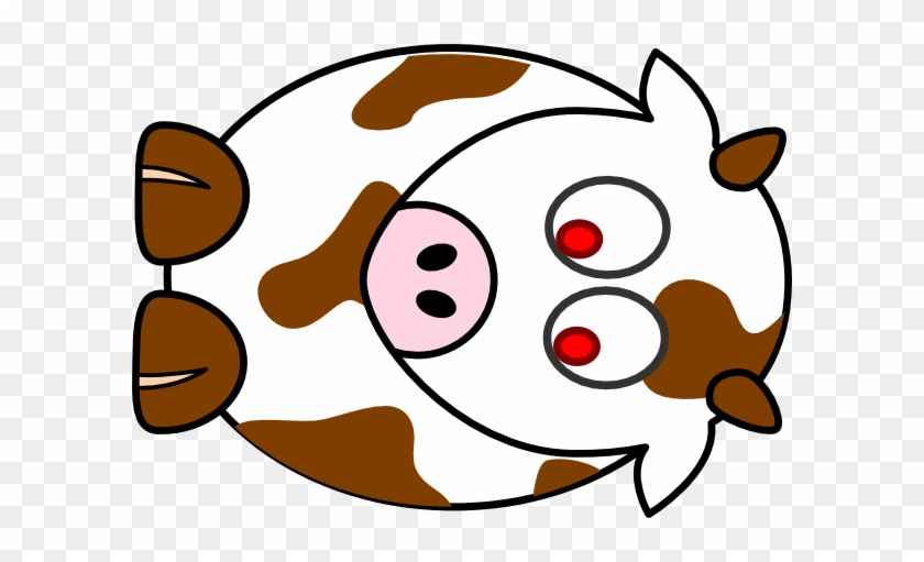 Cow Clip Art At Clker - Casebee - Cute Happy Cow Print Samsung Galaxy S6 Edge #769278